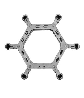 Six Bundle Conductor Power Line Spacers Easy Installation Inhibiting Dynamic Stress