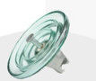 IEC U40B High Voltage Glass Insulators 11mm Coupling Size Disc Suspension Insulator