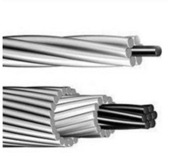 AAAC Hazel Overhead Line Conductor 163.4 Kg/Km Weight Better Sag Characteristics