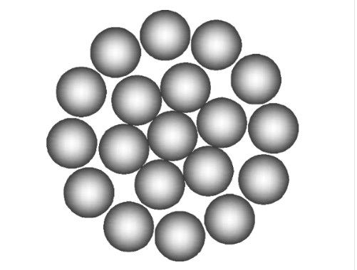 Long Life Span Aluminium Alloy Conductors Light Weight AAAC Pine Conductor