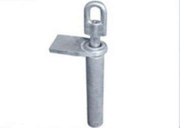 Strain Relief Clamp Welding Type , Dead End Connectors With Line Division Plate