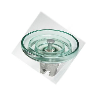 400KV High Tension Power Line Insulators , Glass Power Insulators 280mm Norminal Diameter