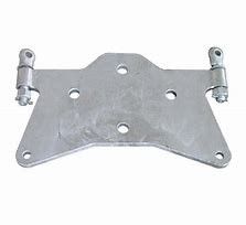 Type LK Link Fitting Yoke Plate Anti Corrosion In Overhead Transmission Line