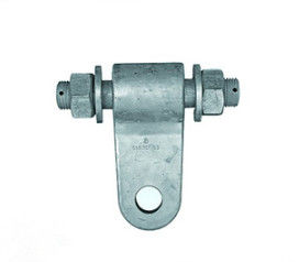 Clevis Transmission Line Hardware Fittings , Clevis Hardware For Overhead Line Tower