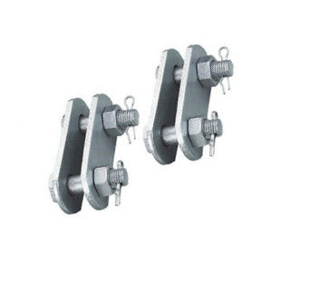 Galvanized Steel Parallel Clevis Plate Good Anti Corrosion Performance With Clamp