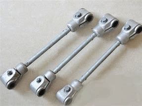 FJQ Type Twin Power Line Spacers Anti Vibration Grading Shielding Of Insulator String