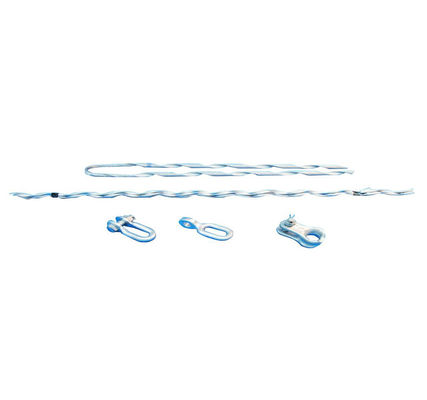 Helical Tension Set OPGW Hardware Fittings Dead End Clamp High Duablity