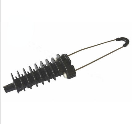 Plastic Tension Conical Wedge Clamp Composed Of Opened Thermopastic Body Climatic Resistant