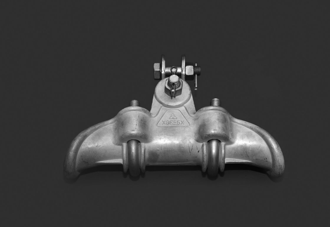Trunnion Type XGU 1 Cable Suspension Clamp Malleable Iron / Steel In Power Transmission