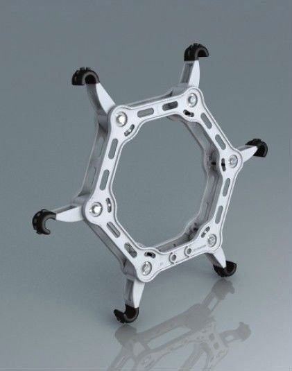 Six Bundle Conductor Power Line Spacers Easy Installation Inhibiting Dynamic Stress