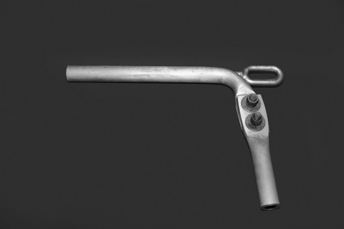 ACSR / AS Conductor Dead End Clamp Silver Color Free Of Hysteresis Loss