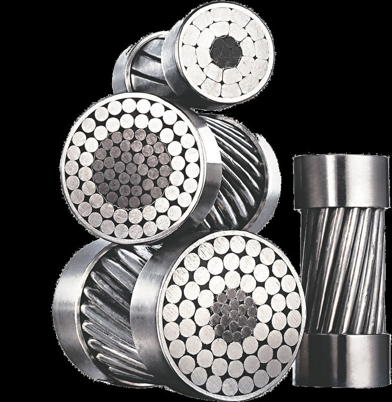 Long Lifetime ACSS Conductor Aluminum Clad Steel Improved Current Carrying Capacity