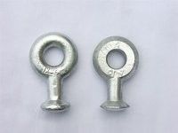 Hot Dip Galvanized Steel Ball Eye Forging Process In Electric Link Fitting