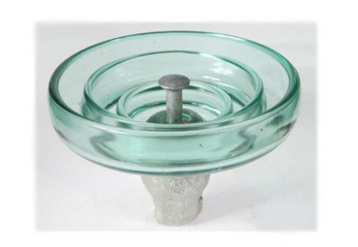 400KV High Tension Power Line Insulators , Glass Power Insulators 280mm Norminal Diameter