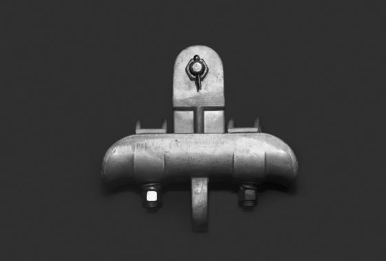 De zilveren Witte Hardware van de Kabelopschorting, Ontworpen Aangepast AluminiumKabelklemmen